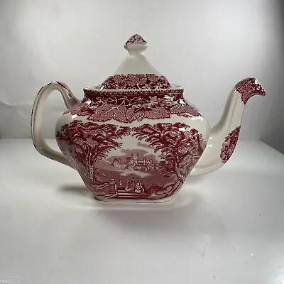 Mason's Vista Ironstone English Teapot Vintage • $49.95