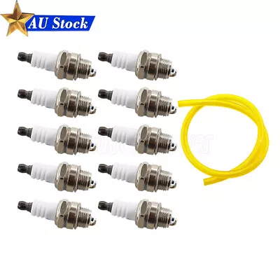 10X Spark Plug L7T BM6A BPMR7A RCJ6Y RCJ7Y WSR5F Wacker Echo NGK Makita Carlton • $20.49