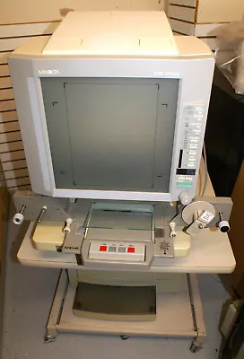 Minolta MS 6000 (Alos Z Scan 46) MICROFILM MICROFICHE SCANNER 2 Lenses • $599.99