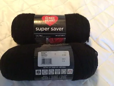 NEW 18 Red Heart Super Saver  Yarn 744 Yards 100% Acrylic 7 Oz • $6