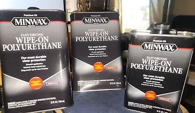 MINWAX Premium Oil Wipe-on Polyurethane (no Bundle Deal)(sold Separately) • $16.50