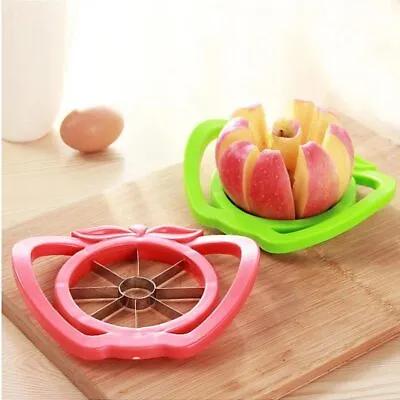 £2.60 • Buy New Apple Slicer Corer - 8 Slice Fruit Cutter Divider Wedger High Quality Red