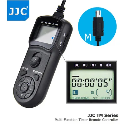 JJC Timer Remote Control For NIKON D7100 D7000 D5600 D5500 D3300 D3200 As MC-DC2 • $29.69