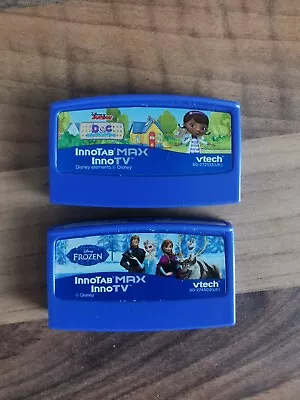 Vtech Innotab Max Games X2 Frozen And Doc Mcstuffin  • £10