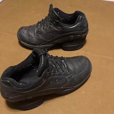 $59.99 • Buy Z-Coil Freedom Black Orthopedic Spring Enclosed Covered Heel Coil Shoes Mens 12