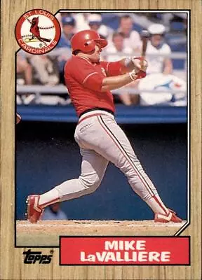 1987 Topps #162 Mike LaValliere • $2.20
