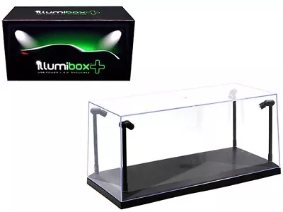 Illumibox Clear Display Show Case Led Lights For 1/18 Model Car Black Base 14001 • $26.99