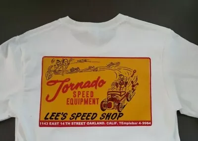 Tornado Speed Equipment World Record Holder 1952 Vintage Style Hot Rod  T Shirt • $21.95