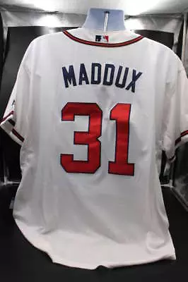 Greg Maddux Majestic Jersey Atlanta Braves Cool Base Size 50 D10772 • $44.09