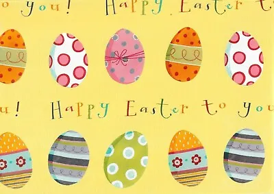 4 Sheets Quality Easter Gift Wrap Wrapping Paper Eggs Girls Boys Design Free P+P • £5.19