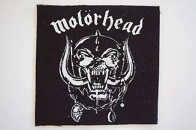 Motorhead Cloth Patch Rock Metal Metallica Slayer 4  X 4  (CP103) • $4.79