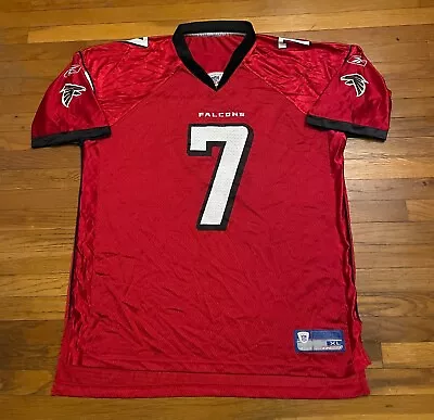 Atlanta Falcons Michael Vick Vintage Red Reebok NFL Jersey Size XL • $25