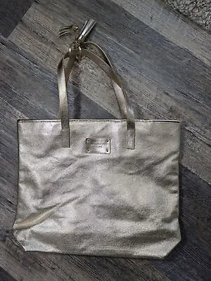 Michael Kors Large Gold Tote Bag • $28