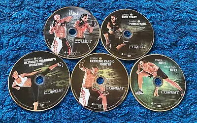 Beachbody LES MILLS COMBAT 5-Disc DVD Workout Fitness Kickboxing MMA • $39.99