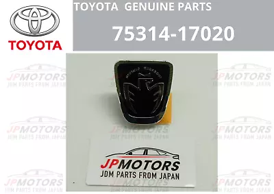 Toyota Genuine MR2  MRS MR-S Spyder Midship Runabout Front Emblem 75314-17020 • $46.99