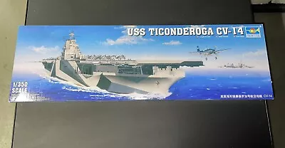 1/350 USS Ticonderoga CV-14 Aircraft Carrier Trumpeter Model Kit 05609 • $100