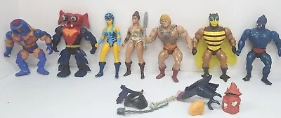 Masters Of The Universe Vintage Figure Lot And Mixed Accessories He-Man 80s MOTU • $74.99