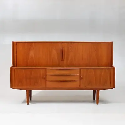 Mid Century Danish Teak Sideboard Ib Kofod-Larsen. Faarup Møbelfabrik • $6000