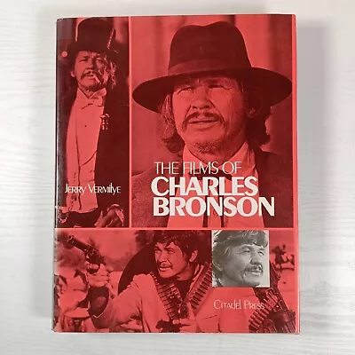 The Films Of Charles Bronson By Jerry Vermilye (1st Edition Hardcover 1980) • £50