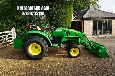 21 John Deere 4049m Compact Tractor Loader & Weight Box Highest Spec • £25990