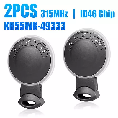 2 Replacement For 2007 2008 2009 2010 Mini Cooper Key Fob Remote • $24.62