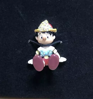 New Disney Arribas Brothers Swarovski® Crystal Pinocchio Jeweled Mini Figurine • $89.95