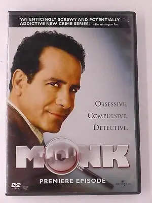 Monk - Premier Episode (DVD 2002) - I1106 • $1.99