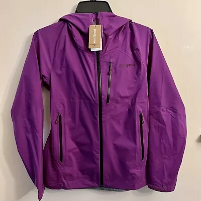 NWTs Patagonia Women’s Stretch Rainshadow Jacket. Ikat Purple. XXS (retail $229) • $89.50