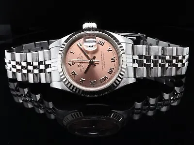 $7950 • Buy Auth 2000 Rolex Datejust Ladies 18K Gold & Steel Wrist Watch Box + Papers 79174