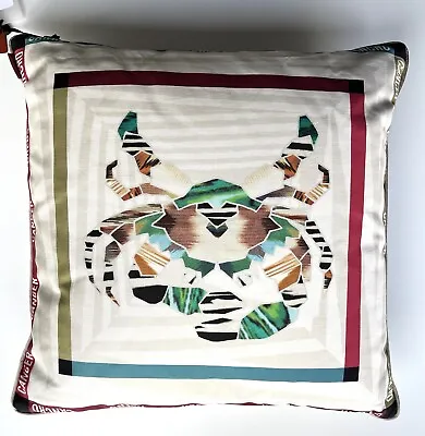 Missoni Home $325 Constellation Cushion Decorative Pillow 16  X 16  Cancer Italy • $245