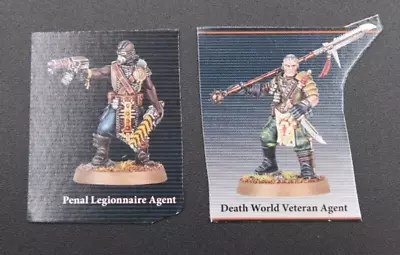 Warhammer 40k Inquisition Penal Legionnaire OR Death World Veteran Agent NoS • $16.95