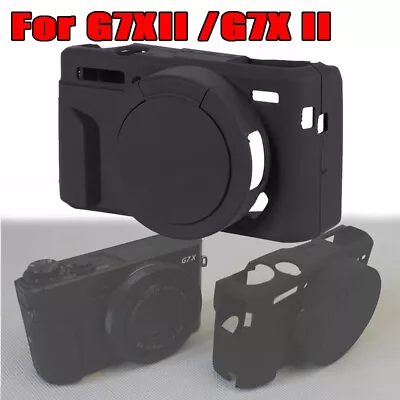 Camera Silicone Rubber Bag Body Cover Case Skin 8C For Canon G7x Mark II/G7X2 AU • $15.99