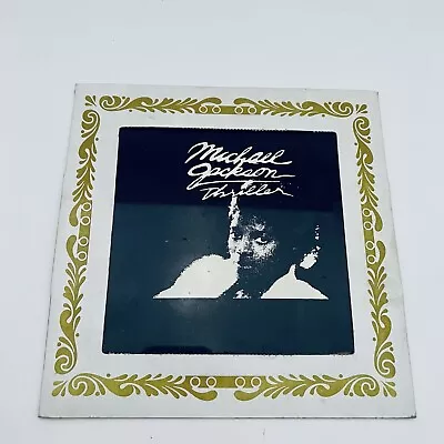 Michael Jackson Carnival Prize Thriller Album Cover Glass Mirror 6  X 6  Prize • $16.95