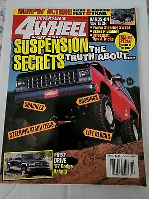 *Vintage Peterson's 4 Wheel & Off Road Magazine October 1996*Monster Truck* • $15