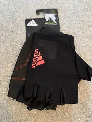 Mens Adidas Essential Training Gloves Xl Black • £9.95