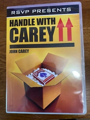£4 • Buy Handle With Carey - Card Tricks DVD - Card Magic - John Carey 2011 RSVP Presents