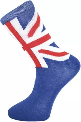 Men's Union Jack Socks Size 6-11 UK King's Coronation • £4.99