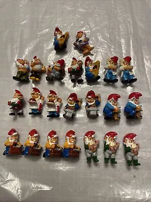 Ferrero 1992 Gnome Mini Figurines X 23 -  Kinder Surprise • $20