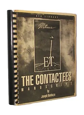 UFO Library The Contactees Manuscript 1993 Joseph Randazzo Witness ET • $895