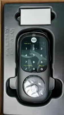 Yale Assure Smart Deadbolt Lock Touchscreen Keypad In Black YRD226HK- D553 • $82.99