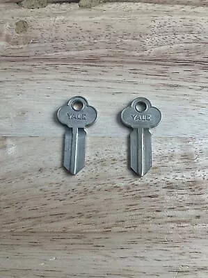 2 Vintage Yale & Towne MFG Co. Key Blanks • $12