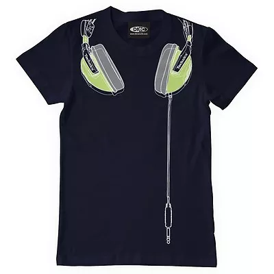 £10 • Buy Technics T-Shirt - Glow In The Dark DJ Headphones - NEW  