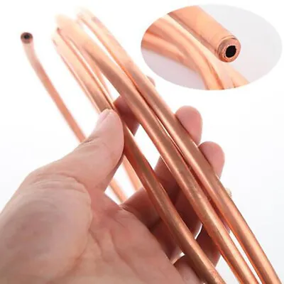 Any Size Copper Tube Od 1.8mm~12mm Soft Copper Tube Air Conditioner Copper Tube • $11.49