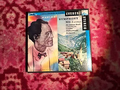 Boult/mahler:sym #1/everest Master Tape Stereo Reel To Reel Tape 4 Track • $46