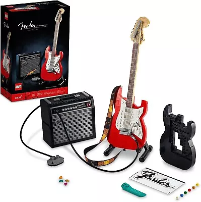 LEGO Ideas 21329 Fender Stratocaster 1970s Guitar 65 Princeton Reverb Amp BNISB • $299.95