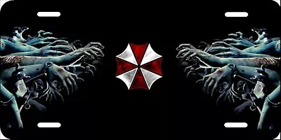 Umbrella Corporation Zombie License Plate New Car Tag Metal Aluminum USA • $12.94