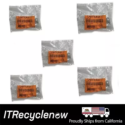 5x New RJ-45 Male To RJ-45 Female Modem Serial Crossover Adapter • $26.10