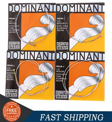 New 135 Thomastik Dominant Violin String 4/4 Full Set Free Shipping G D A E • $35.49