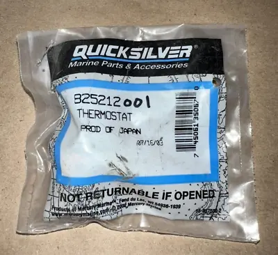 Quicksilver 825212001 Thermostat Oem New In Package • $30.80