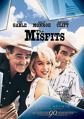 Marilyn Monroe The Misfits DVD Clark Gable New Sealed Movie Cowboys West • $8.46